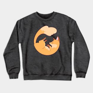 Sleeping Fox Crewneck Sweatshirt